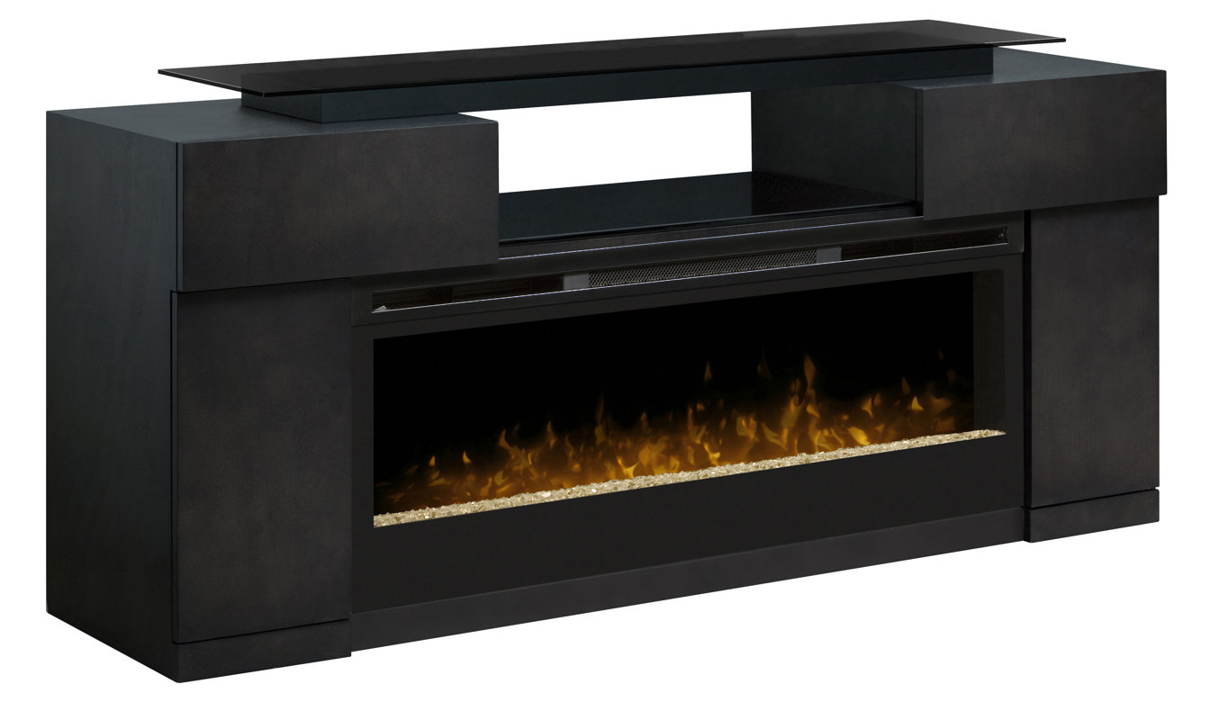 Dimplex Concord 73" TV Stand with Electric Fireplace & Reviews Wayfair